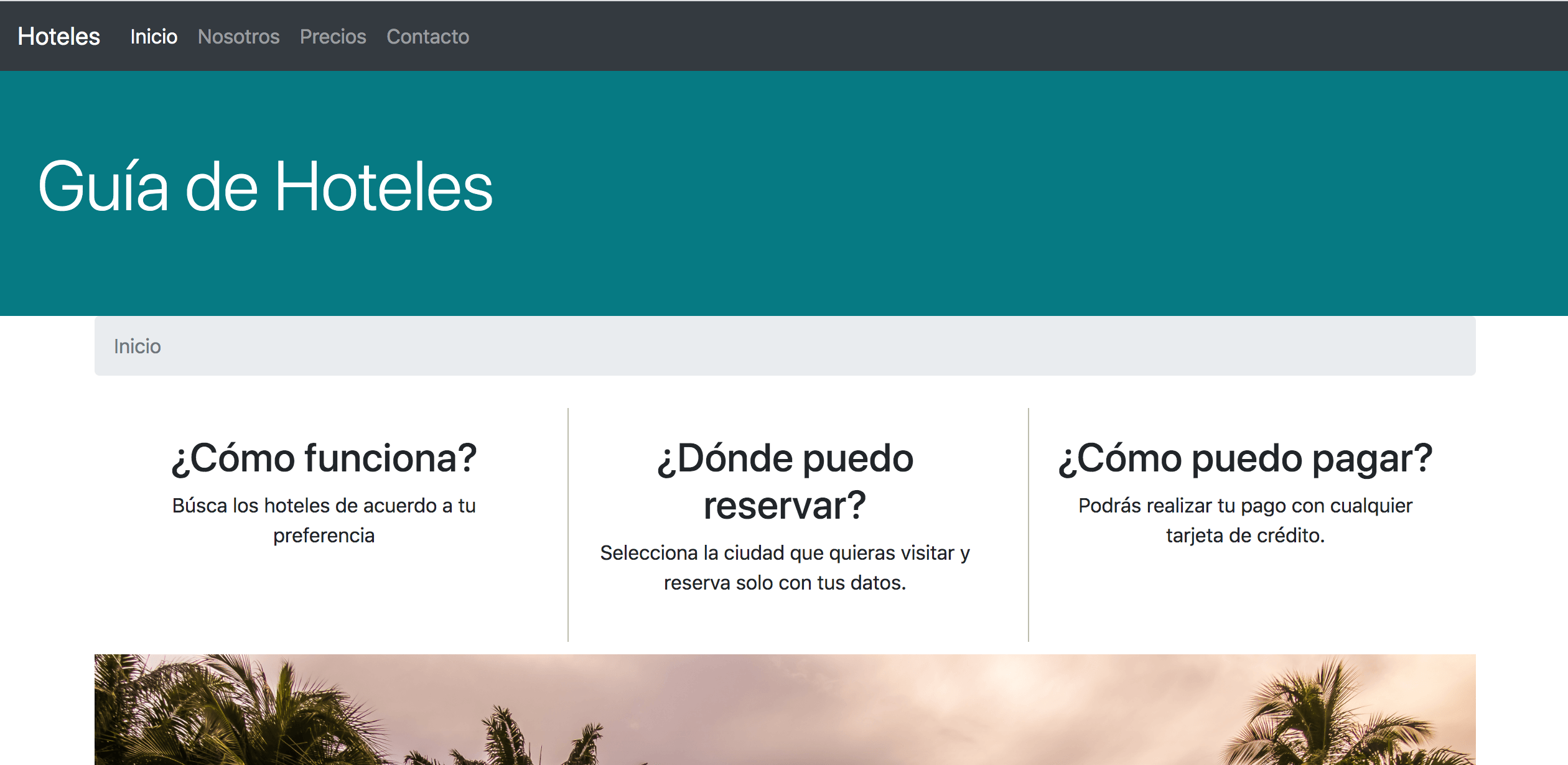 Imáne de página web